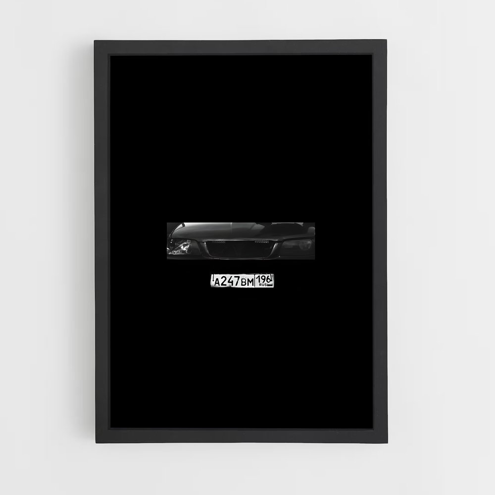 Poster Ombre Mécanique – affiche Nissan (vue 2)